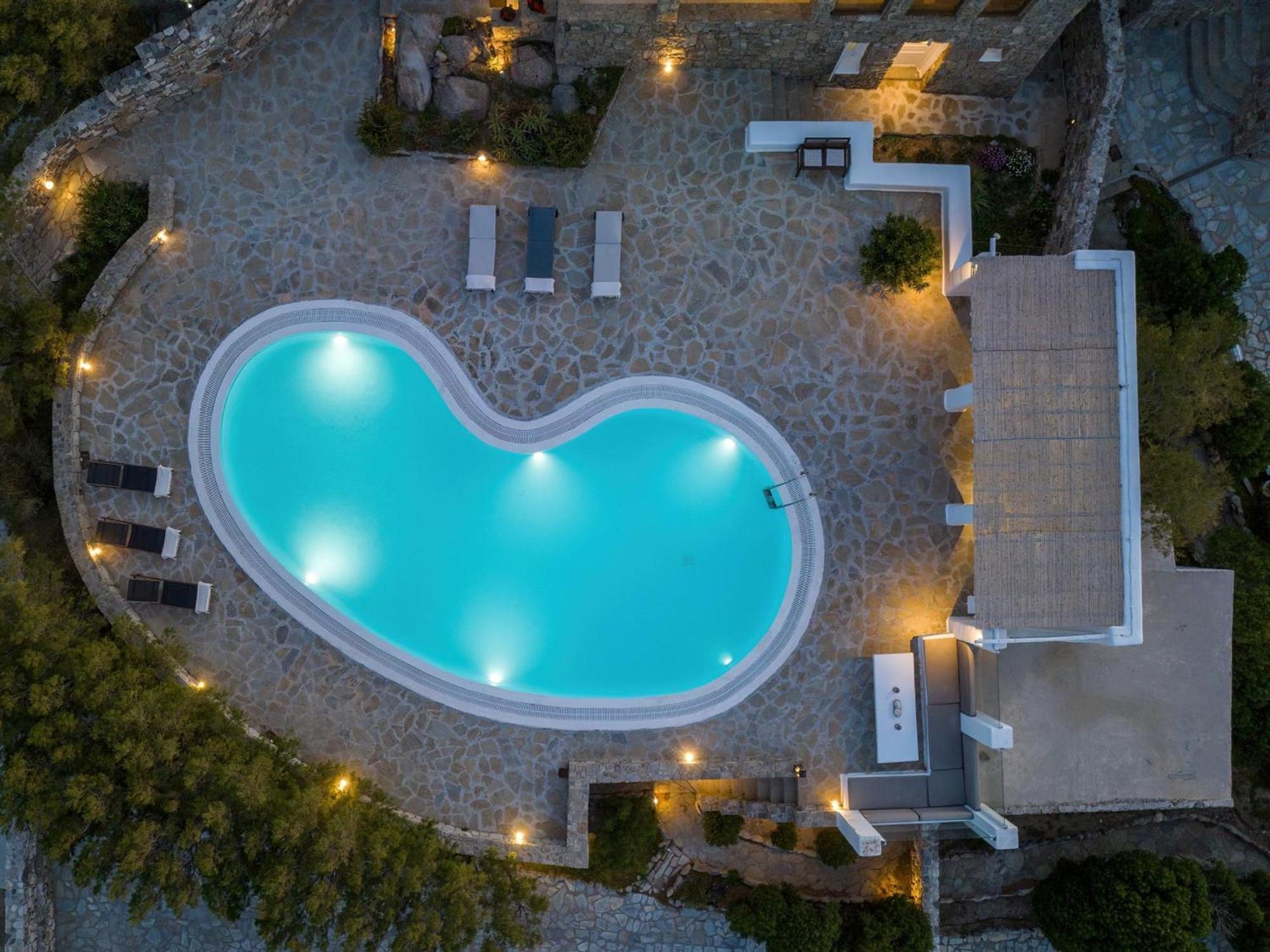 Villa Zanetti Mykonos Agios Ioannis Diakoftis Екстер'єр фото