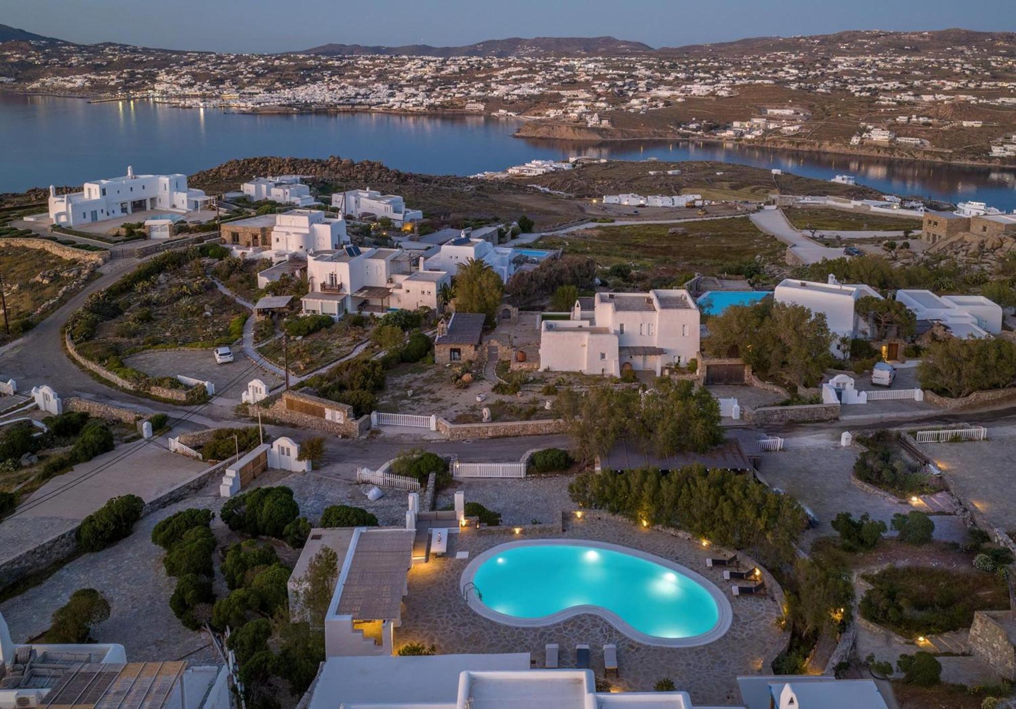 Villa Zanetti Mykonos Agios Ioannis Diakoftis Екстер'єр фото